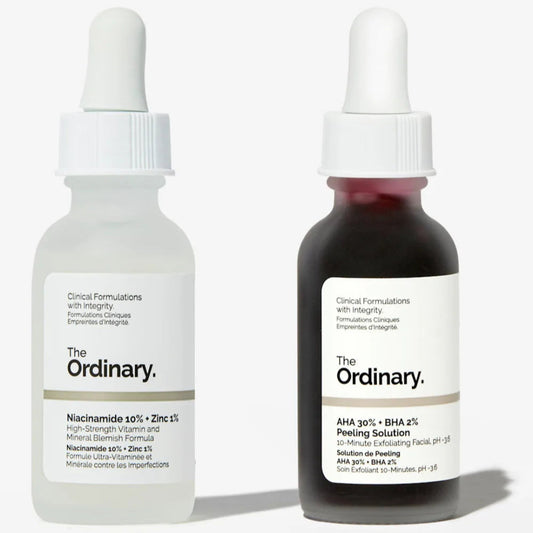 Dúo The Ordinary (Peeling + Niacinamida) 30 ml