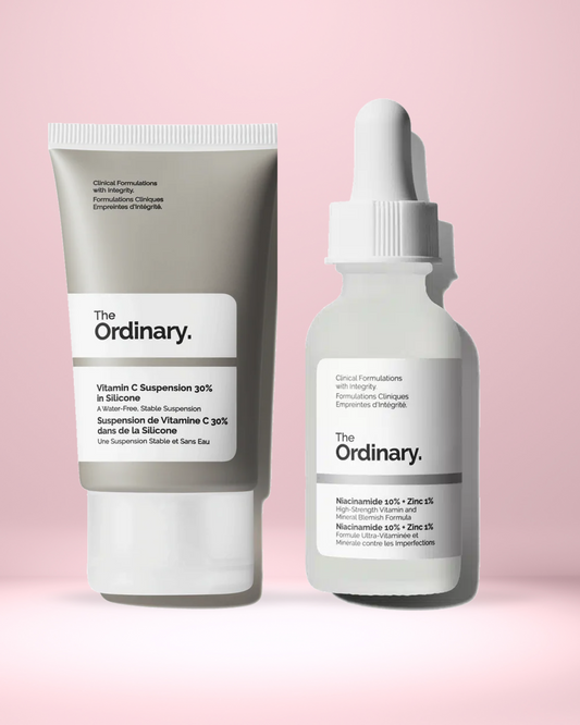 Dúo The Ordinary Vitamina C Suspension 30% + Niacinamida 10% + Zinc 1% (30ml)